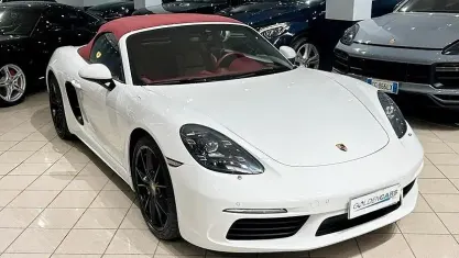 Usata Porsche Boxster 350 CV (257 kW) 2016 Bianco Cabrio