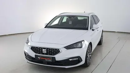 Usata Seat Leon XCELLENCE 150 CV (110 kW) 2021 Bianco Station wagon