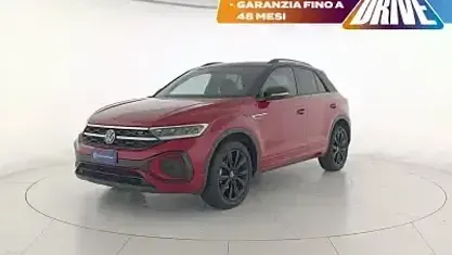 Usata VW T-Roc R-line 110 CV (80 kW) 2023 Kings red metallizzato nero SUV