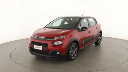 Usata Citroën C3 Shine 102 CV (75 kW) 2019 Rosso Utilitaria