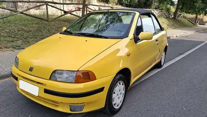 Usata Fiat Punto Cabriolet S 60 CV (44 kW) 1999 Giallo Cabrio