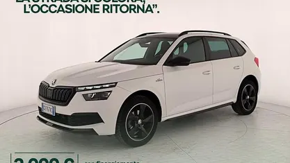 Usata Skoda Kamiq Monte Carlo 90 CV (66 kW) 2021 Bianco magnolia SUV