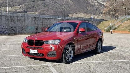 Usata BMW X4 M Sport 258 CV (189 kW) 2015 Rosso SUV