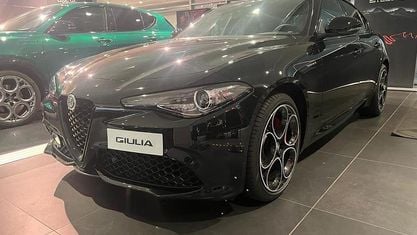 Usata Alfa Romeo Giulia Veloce 211 CV (155 kW) 2022 Nero Berlina