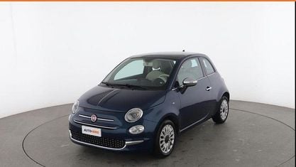Gebraucht Fiat 500 Lounge 95 PS (69 kW) 2019 Blau Kleinwagen