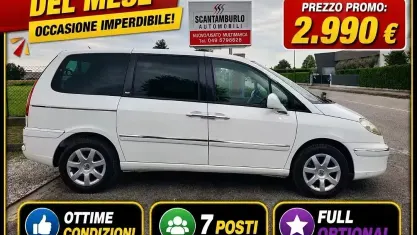 Usata Peugeot 807 170 CV (125 kW) 2010 Bianco Monovolume