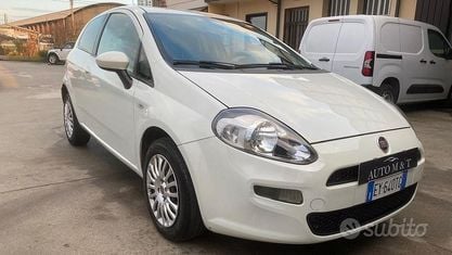 Usata Fiat Punto Easy 75 CV (55 kW) 2015 Bianco Utilitaria