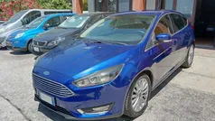 Blu/azzurro Usata 2017 Ford Focus Titanium Tre volumi | 9700 € (Buon prezzo)