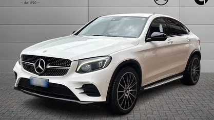 Usata Mercedes GLC350 Premium 258 CV (189 kW) 2019 Bianco Coupé