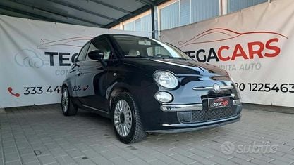 Usata Fiat 500 Lounge 69 CV (50 kW) 2009 Nero Cabrio