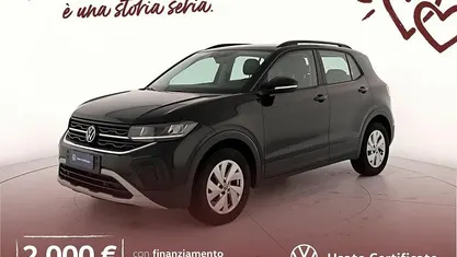 Usata VW T-Cross Life 95 CV (69 kW) 2024 Deep black perlato SUV