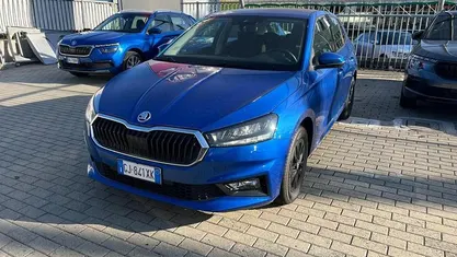 Usata Skoda Fabia Ambition 95 CV (69 kW) 2022 Blu Utilitaria