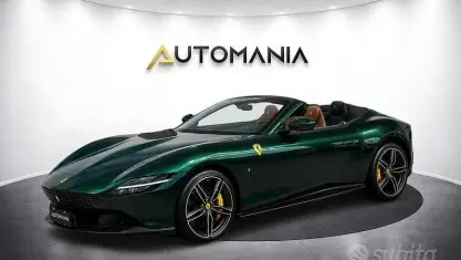 Nuova Ferrari Roma 620 CV (456 kW) 2025 Verde Cabrio