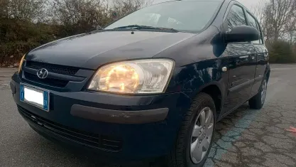 Usata Hyundai Getz 82 CV (60 kW) 2004 Blu Utilitaria