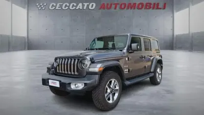 Usata Jeep Wrangler Sahara 200 CV (147 kW) 2018 Grigio SUV
