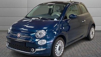 Gebraucht Fiat 500 Lounge 69 PS (50 kW) 2017 Blau Kleinwagen