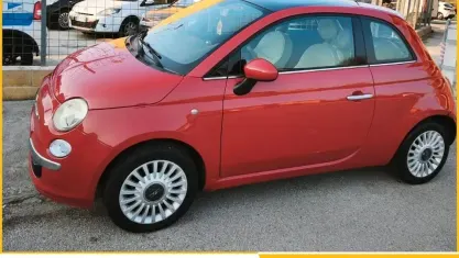 Usata Fiat 500 Lounge 75 CV (55 kW) 2008 Rosso Berlina