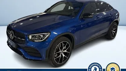 Usata Mercedes GLC220 Premium 194 CV (142 kW) 2023 Blu metallizzato Coupé