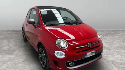 Rosso Usata 2021 Fiat 500C Sport Cabrio | 14.900 € (Buon prezzo)