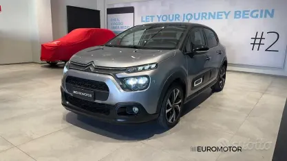 Usata Citroën C3 Shine 102 CV (75 kW) 2022 Grigio Utilitaria