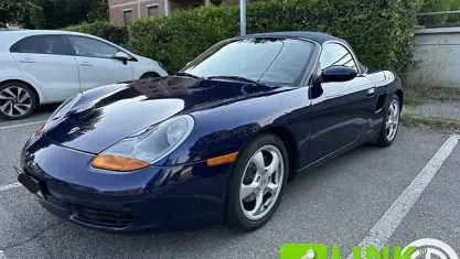 Usata Porsche Boxster 220 CV (161 kW) 2002 Blu Cabrio