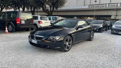 Usata BMW 630 Cabriolet 258 CV (189 kW) 2007 Nero Cabrio