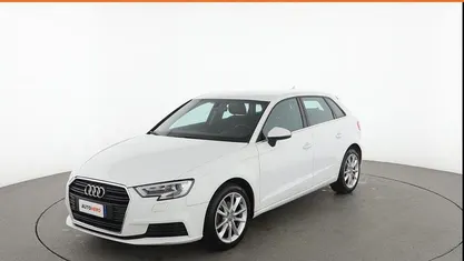 Usata Audi A3 110 CV (80 kW) 2017 Bianco Berlina