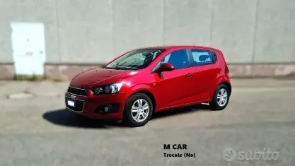 Usata Chevrolet Aveo LTZ 86 CV (63 kW) 2012 Rosso Berlina