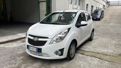 Usata Chevrolet Spark LS 68 CV (50 kW) 2011 Bianco Utilitaria