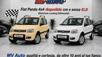 Usata Fiat Panda 4x4 Climbing 75 CV (55 kW) 2012 Giallo Utilitaria