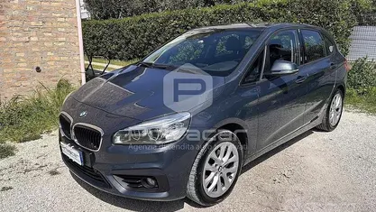 Usata BMW 216 Active Tourer Advantage 116 CV (85 kW) 2016 Blu Monovolume