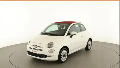 Usata Fiat 500C Lounge 70 CV (51 kW) 2016 Bianco Cabrio