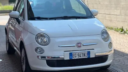 Usata Fiat 500 Lounge 69 CV (50 kW) 2011 Bianco Berlina
