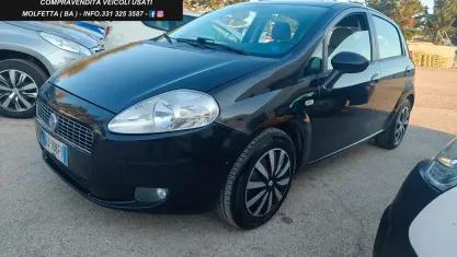 Usata Fiat Grande Punto Dynamic 90 CV (66 kW) 2007 Nero Utilitaria