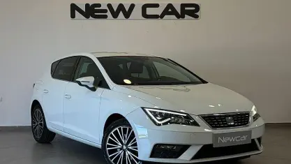 Usata Seat Leon FR 150 CV (110 kW) 2017 Bianco Berlina