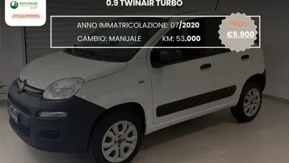 Usata Fiat Panda 4x4 Pop 84 CV (61 kW) 2020 Bianco Utilitaria