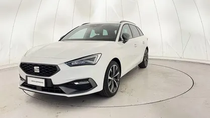 Usata Seat Leon FR 131 CV (96 kW) 2023 Bianco Station wagon