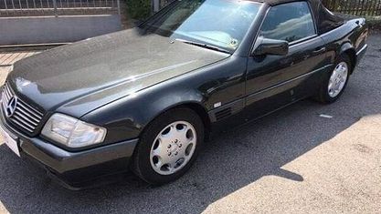 Usata Mercedes SL320 231 CV (169 kW) 1991 Nero