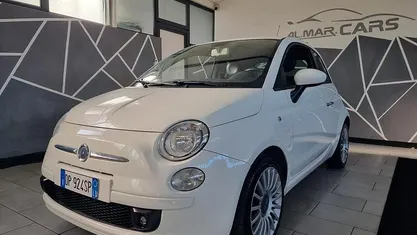 Begagnad Fiat 500 Pop 69 HK (50 kW) 2008 Vit Sedan