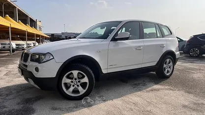 Usata BMW X3 Efficient Dynamics 177 CV (130 kW) 2009 Bianco SUV