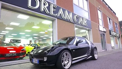 Nero pastello Usata 2005 Smart Roadster Brabus Cabrio | 14.990 €