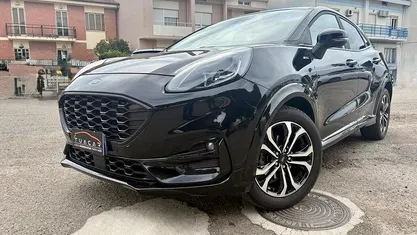 Begagnad Ford Puma ST-Line 125 HK (91 kW) 2022 Svart SUV