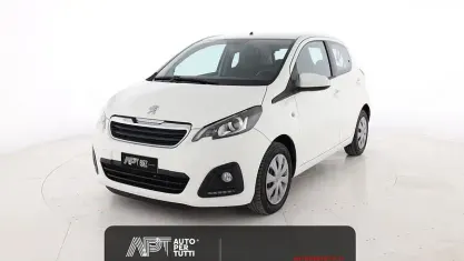 Usata Peugeot 108 Access 69 CV (50 kW) 2016 Bianco Utilitaria