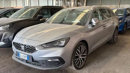 Usata Seat Leon XCELLENCE 150 CV (110 kW) 2021 Argento Station wagon
