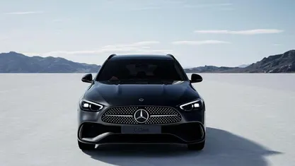 Nuova Mercedes C220 200 CV (147 kW) 2025 Argento hightech Station wagon