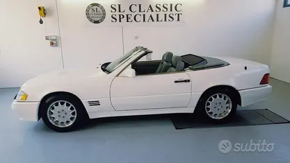 Usata Mercedes SL500 320 CV (235 kW) 1994 Bianco pastello Utilitaria