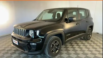 Begagnad Jeep Renegade Longitude 120 HK (88 kW) 2022 Svart SUV