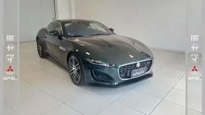 Usata Jaguar F-Type R-Dynamic 300 CV (220 kW) 2021 Verde Coupé