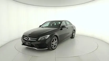 Usata Mercedes C220 170 CV (125 kW) 2014 Nero Berlina