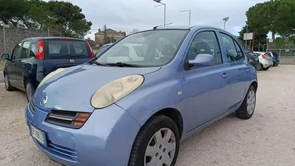 Blu Usata 2004 Nissan Micra Acenta Tre volumi | 1400 € (Buon prezzo)